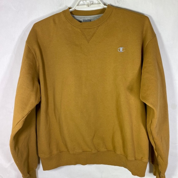 champion sweater brown